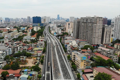 Hoàn thiện thủ tục để thông xe Vành đai 2 trên cao vào đầu tháng 1-2023