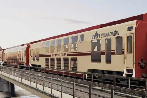 Vận hành đoàn tàu du lịch 5 cửa ô, kiểm soát vé bằng công nghệ sinh trắc học