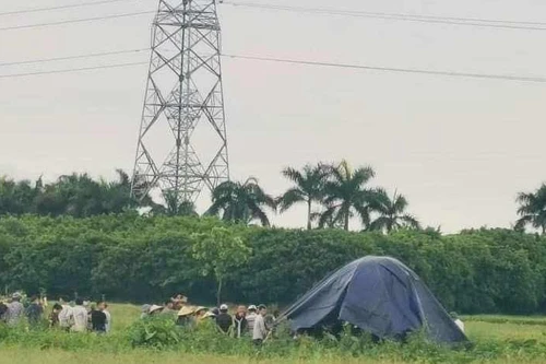 Hoài Đức: Hai người phụ nữ đang cấy lúa vào sáng sớm bị sét đánh tử vong