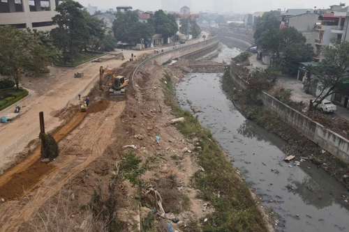 Dự án thoát nước khu vực phía Tây Hà Nội: Ì ạch chờ mặt bằng đến bao giờ?