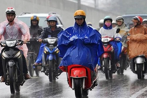 Bắc bộ mưa lớn, trời trở lạnh từ ngày mai 19-10