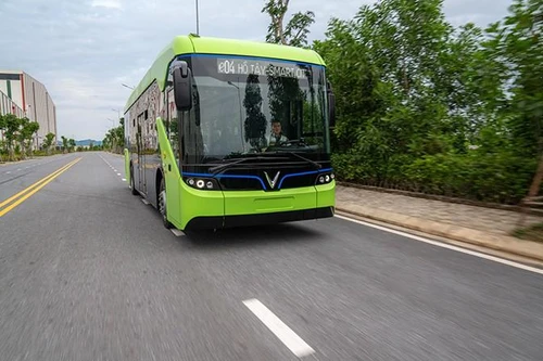 10 tuyến buýt điện của Vingroup sẽ vận hành tại Hà Nội từ quý 2-2021