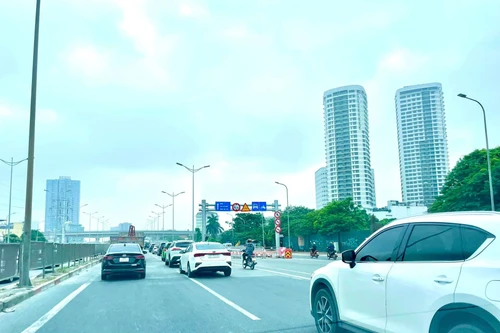 Từ sáng 6-5, thông xe cầu vượt Mai Dịch, các phương tiện đi lại thế nào?