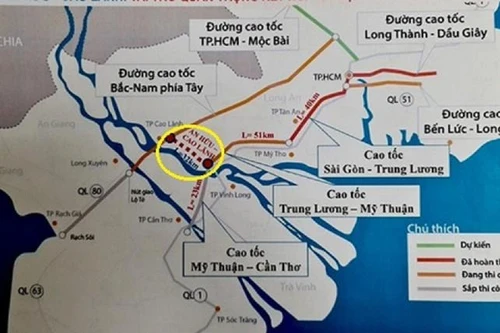 Bộ Giao thông thúc tiến độ cao tốc Cao Lãnh- An Hữu đang bị chậm