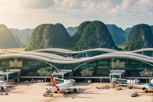 Đề nghị hỗ trợ đánh giá vùng trời, phương thức bay của sân bay Ninh Bình