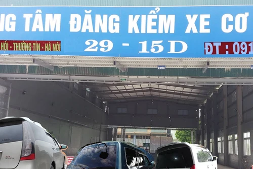 Thu hộ phí đường bộ nhưng chậm nộp, trung tâm đăng kiểm ở Hà Nội bị tạm đình chỉ