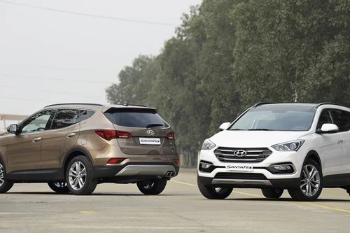 Triệu hồi hơn 5.600 xe Hyundai Santa Fe do lỗi phanh ABS