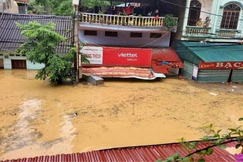 Miền núi Bắc bộ mưa cực lớn, vượt 400mm kéo dài nhiều ngày tới