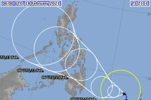 Bão Dujuan sẽ tràn vào Biển Đông ngay đầu năm mới