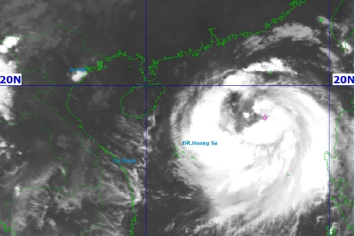 Bão Matmo cách Hoàng Sa khoảng 500km giật cấp 14, ngày mai đi vào Vịnh Bắc bộ