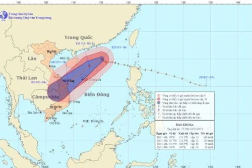 Bão số 12 sẽ gây mưa lớn trên diện rộng