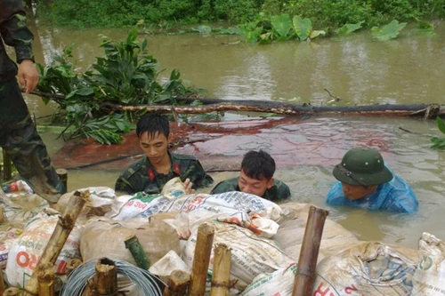 Mở đập Thanh Liệt cứu ngập ngoại thành Hà Nội