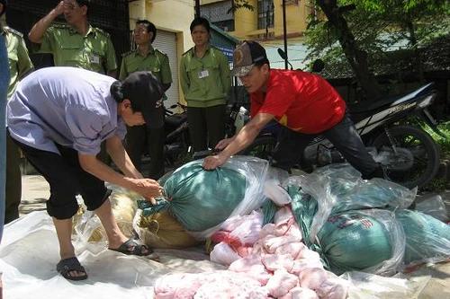 Cho phép nhập khẩu trở lại nội tạng trắng