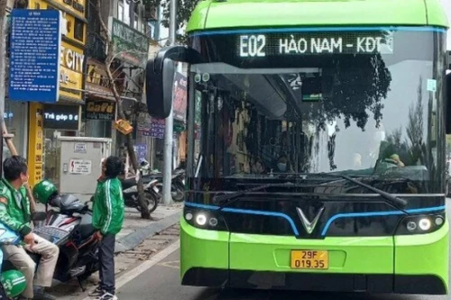 Hà Nội sắp mở tuyến buýt điện nối sân bay quốc tế Nội Bài với Khu đô thị Ocean Park