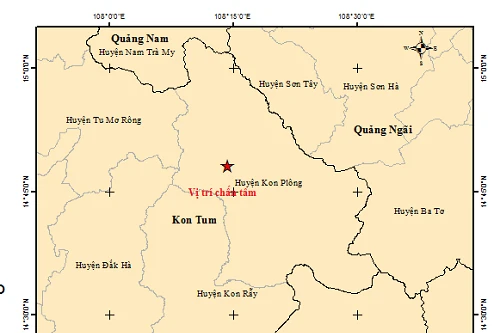 Động đất liên tiếp làm rung lắc cả Kon Tum, hé lộ nguyên nhân ban đầu