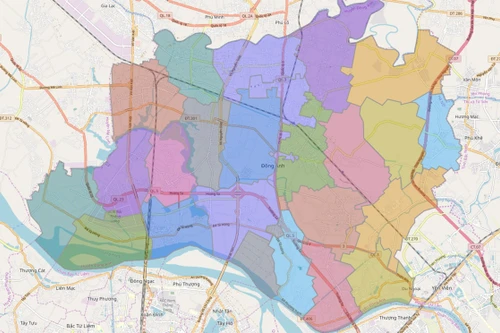 Đông Anh trình thành phố Đề án thành lập quận