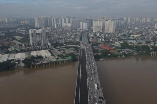 Cầu Vĩnh Tuy 2 sẽ được thông xe vào sáng 30-8