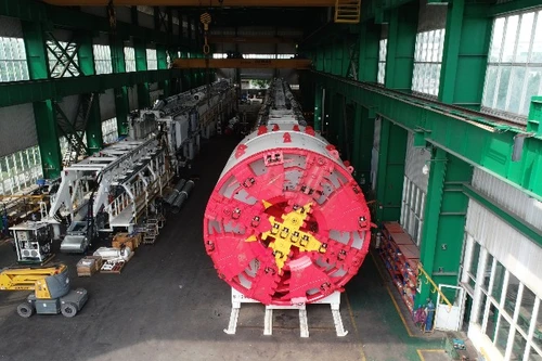 Robot đào hầm đường sắt Nhổn- Ga Hà Nội hoạt động như thế nào?