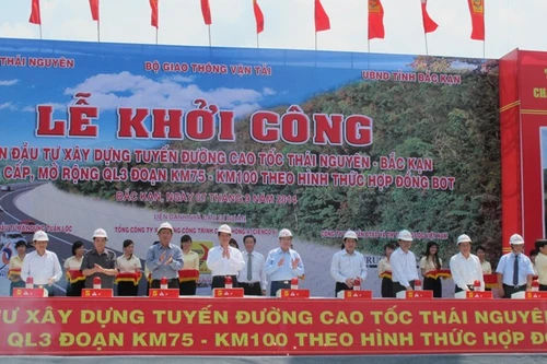 Thủ tướng phát lệnh khởi công cao tốc Thái Nguyên- Bắc Kạn