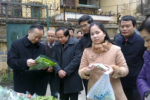 Rau an toàn đã thu hút người tiêu dùng