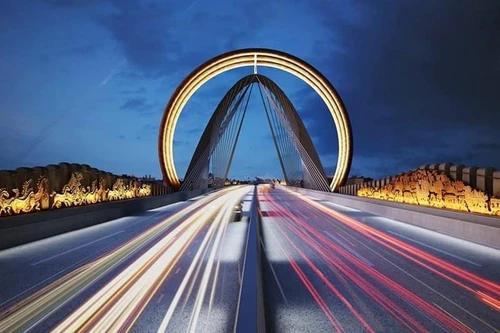 Hé lộ phương án thiết kế cầu Trần Hưng Đạo gần 9.000 tỷ đồng vượt sông Hồng vào khu trung tâm Hà Nội