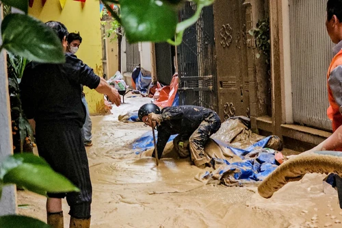 Phụ gia đào hầm metro Nhổn- Hà Nội phun trào không ảnh hưởng chất lượng công trình