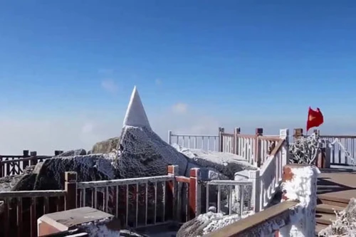 Không khí lạnh bao trùm Bắc bộ, vùng núi có thể xuất hiện băng giá