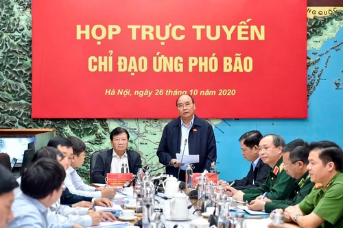 Dừng các cuộc họp không cần thiết để ứng phó bão số 9