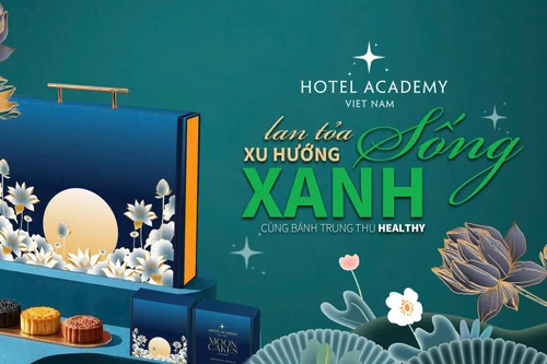 Ấn tượng bánh trung thu healthy- lan tỏa xu hướng sống xanh từ hotel Academy Việt Nam