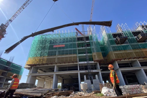 Nhiều tồn tại trong thi công dự án nhà ở Ruby Park