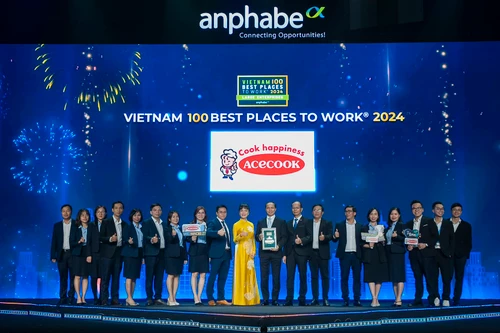 Acecook lọt TOP 5 ngành hàng FMCG- nơi làm việc tốt nhất Việt Nam