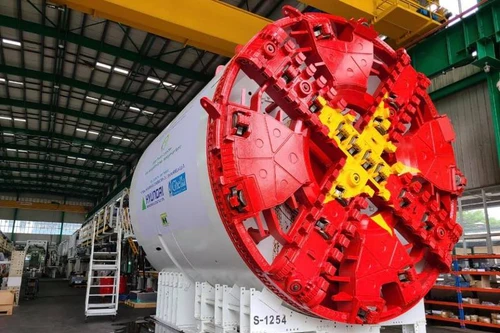 Tháng 5-2021, bắt đầu đào hầm tuyến đường sắt Nhổn - Ga Hà Nội