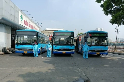 Hà Nội lên phương án dự phòng hơn 2.000 xe ô tô ứng phó các cấp độ của dịch Covid-19