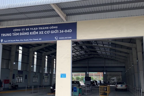 Hai trung tâm đăng kiểm ở Hải Dương bị tạm dừng hoạt động 3 tháng