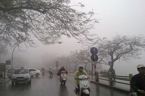 Mẫu Sơn xuống 1 độ C, Bắc bộ chìm trong rét đậm, rét hại