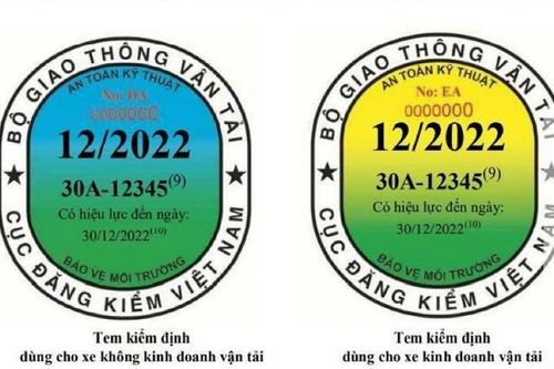 Từ 1-10, ô tô kinh doanh vận tải đến 9 chỗ được kéo dài chu kỳ đăng kiểm