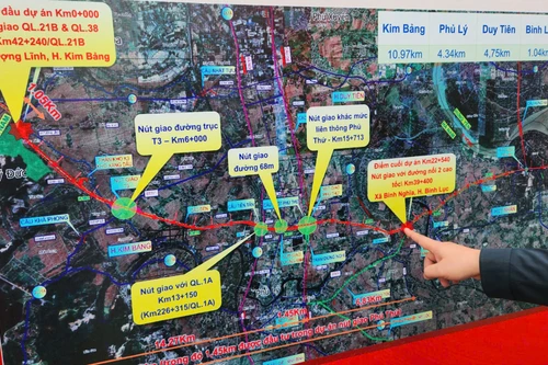 Hà Nam động thổ xây dựng đường song hành Vành đai 5- Vùng Thủ đô