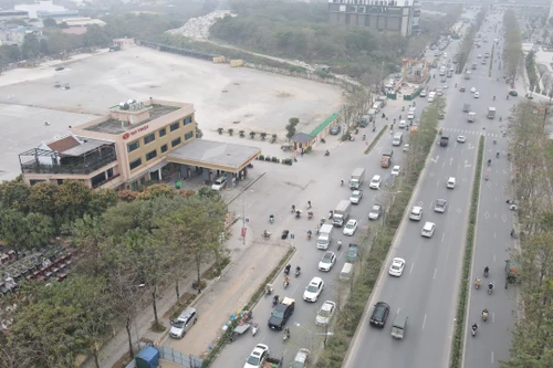 Bãi đỗ xe Đại Kim- Hoàng Mai: Ì ạch 12 năm, qua 3 lần gia hạn vẫn chưa xong