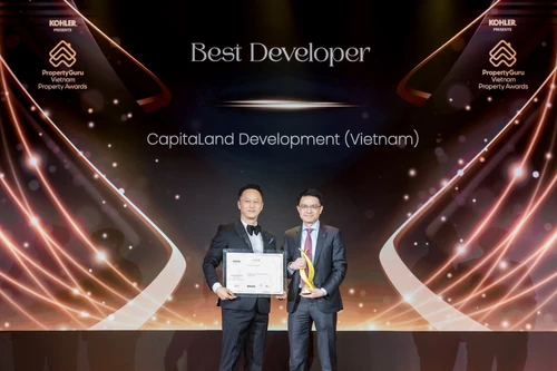 CapitaLand Development được vinh danh “Nhà phát triển bất động sản xuất sắc” 