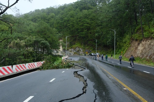 Đèo Prenn bị sạt lở vẫn đang trong thời gian bảo hành