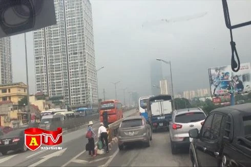 Cần xử lý quyết liệt vi phạm về an toàn giao thông tại đường Vành đai 3 trên cao 