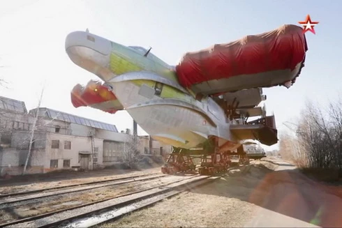 [ẢNH] Mục đích thực sự của Nga khi khôi phục "Quái vật biển Caspian"