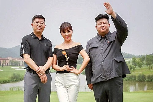 Ngỡ ngàng trước "bản sao" của nhà lạnh đạo Triều Tiên Kim Jong-un