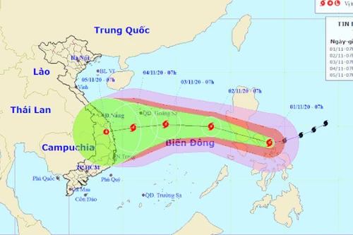 [Tin nhanh sáng 2-11-2020] Bão Goni đi vào biển Đông, có thể suy yếu khi tiến đến miền Trung Việt Nam