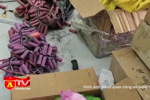Phát hiện gần 12kg pháo nổ được gửi qua đường chuyển phát nhanh