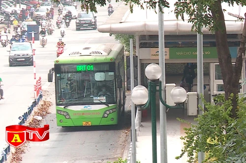 Xe buýt nhanh BRT Hà Nội đạt kết quả tích cực sau 5 năm vận hành khai thác