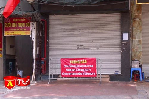 Kiên quyết xử lý các sai phạm qua đợt tổng kiểm tra, rà soát PCCC và CNCH