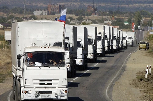 Nga gửi chuyến hàng viện trợ thứ 4 tới Đông Ukraine