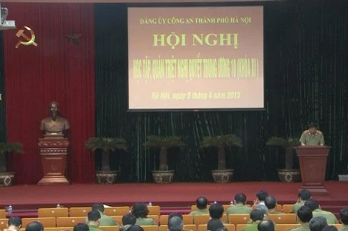 Quán triệt và thực hiện Nghị quyết Trung ương X (Khóa XI)