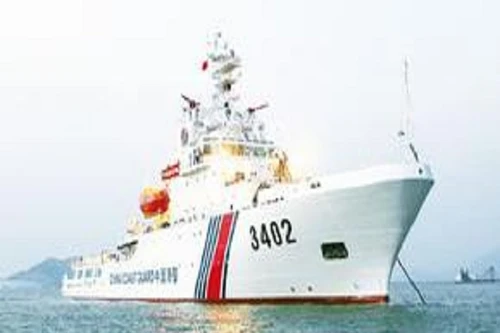 Tổng đội hải giám Nam Hải tiếp nhận tàu hải cảnh mới